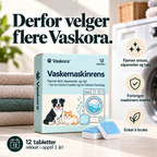 Vaskora vaskemaskinrens